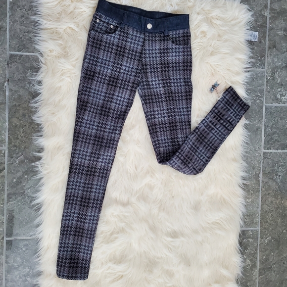 Yelete Denim - Yelete plaid jeggings